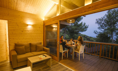 Camping with large ecolodge Costa Brava