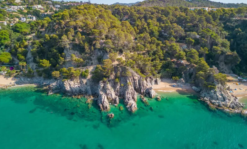 Camping with beach access Costa Brava