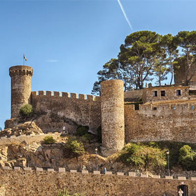 Tourist site in Tossa del Mar