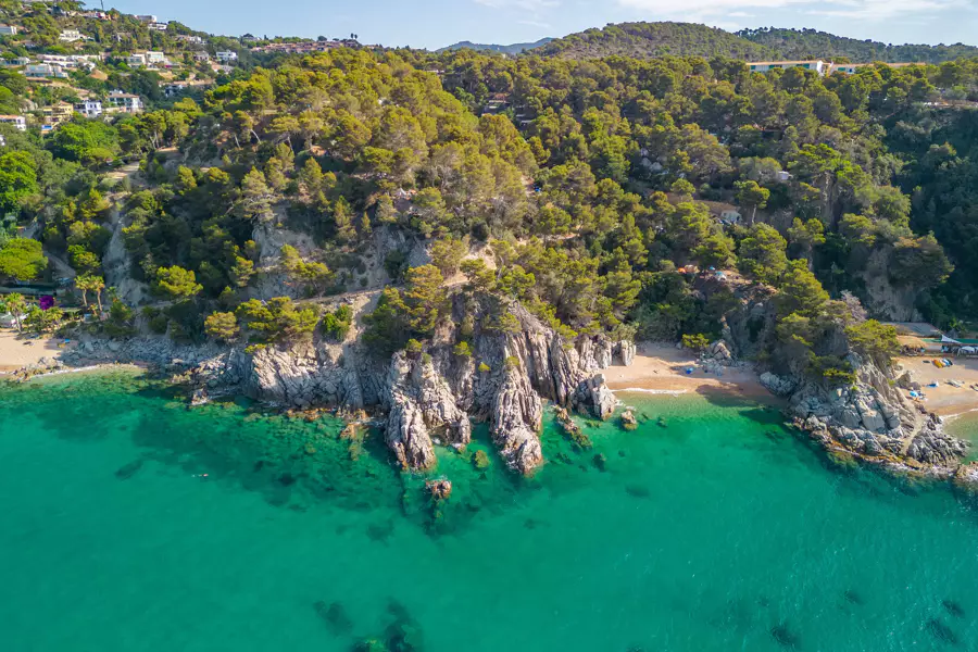 Camping con acceso a la playa Costa Brava