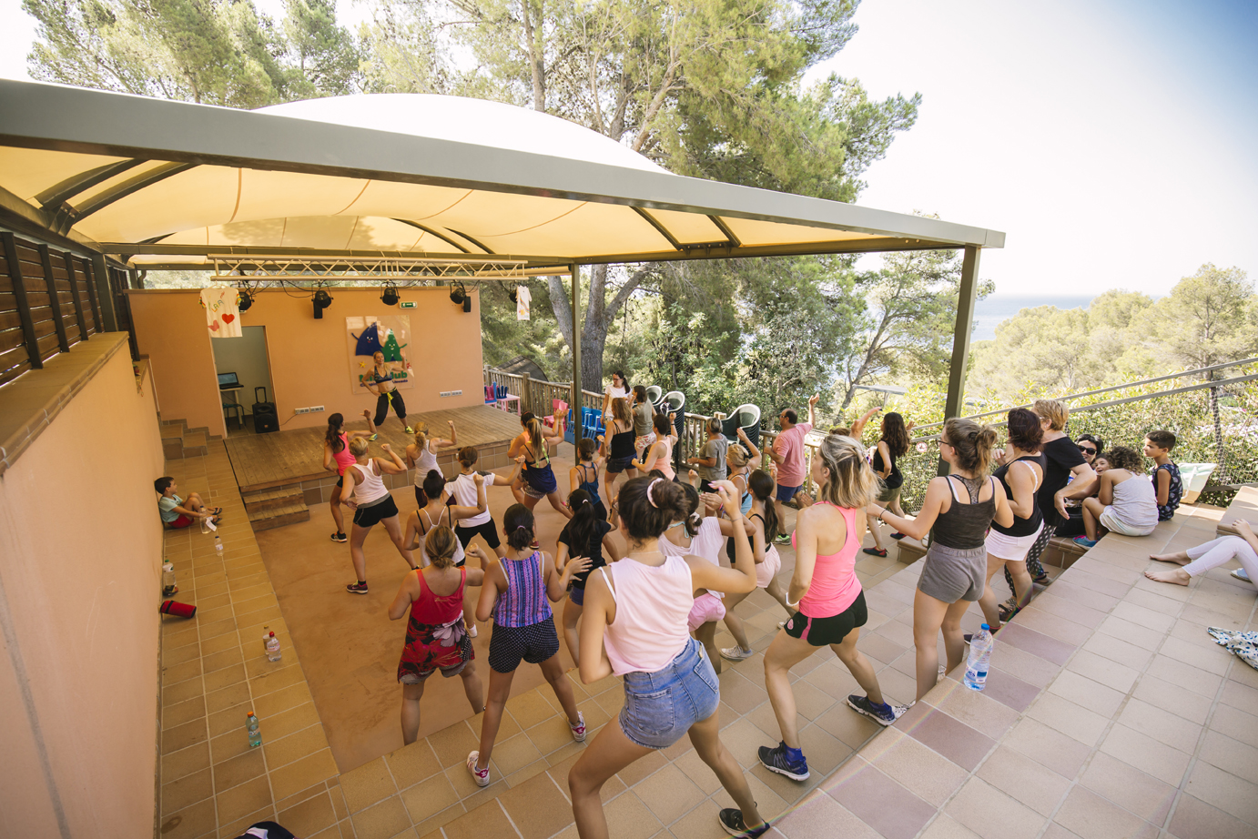 Camping Cala Llevado animaciones familiares Costa Brava