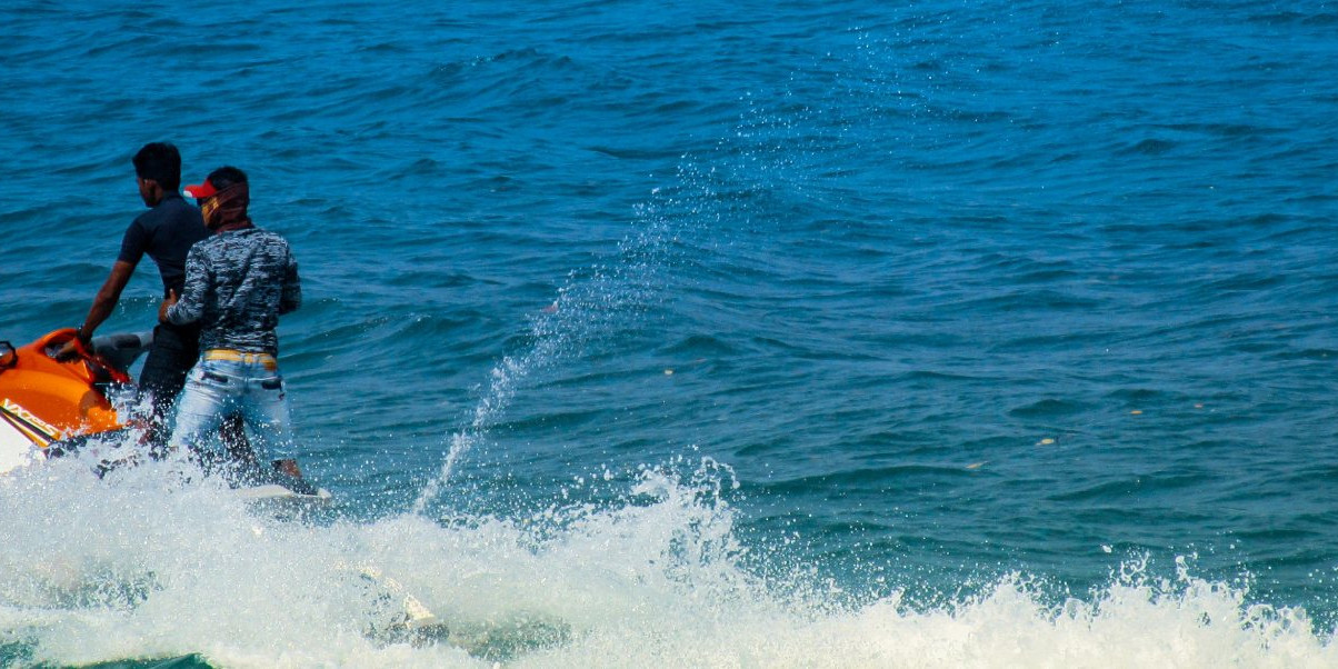 Jet-ski à Lloret de Mar