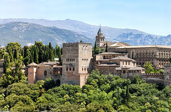 Alhambra Espanya a prop camping cala llevado